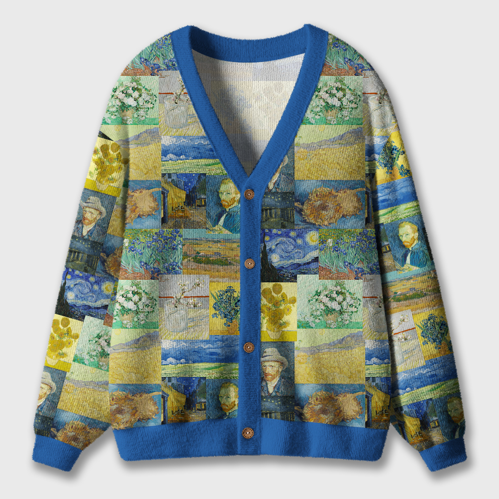 Art Master Vibe Teacher Ugly Cardigan Sweaters