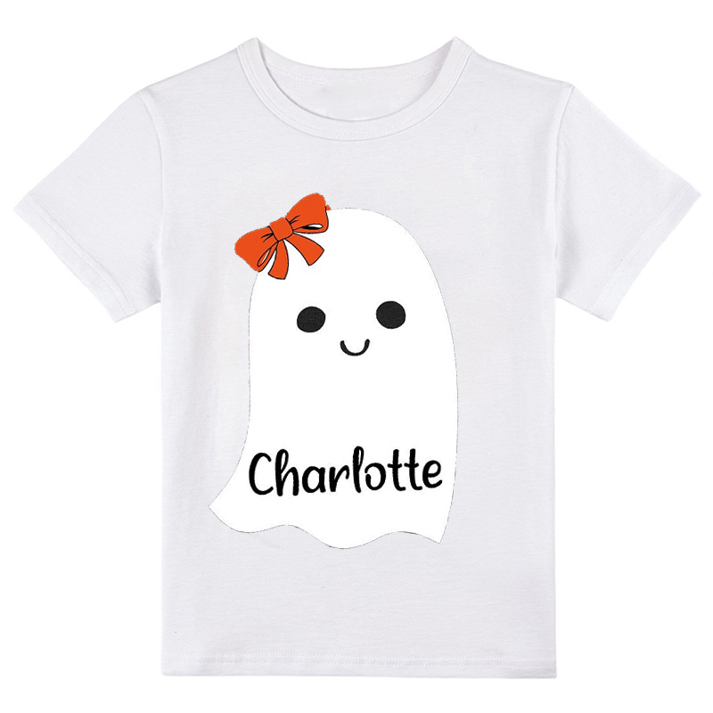 Peronalized Name Cute Ghost Class T-Shirt