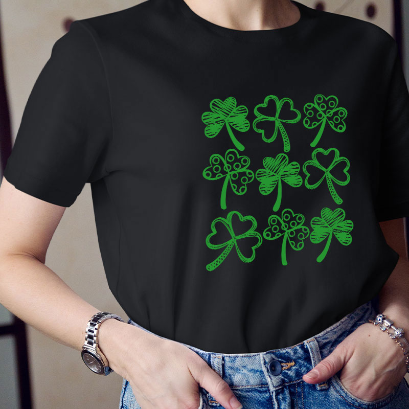 Lucky Clovers Teacher T-Shirt
