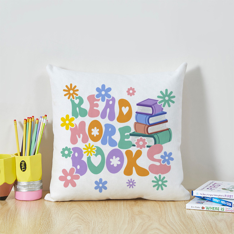 Read More Books Teacher Cushion