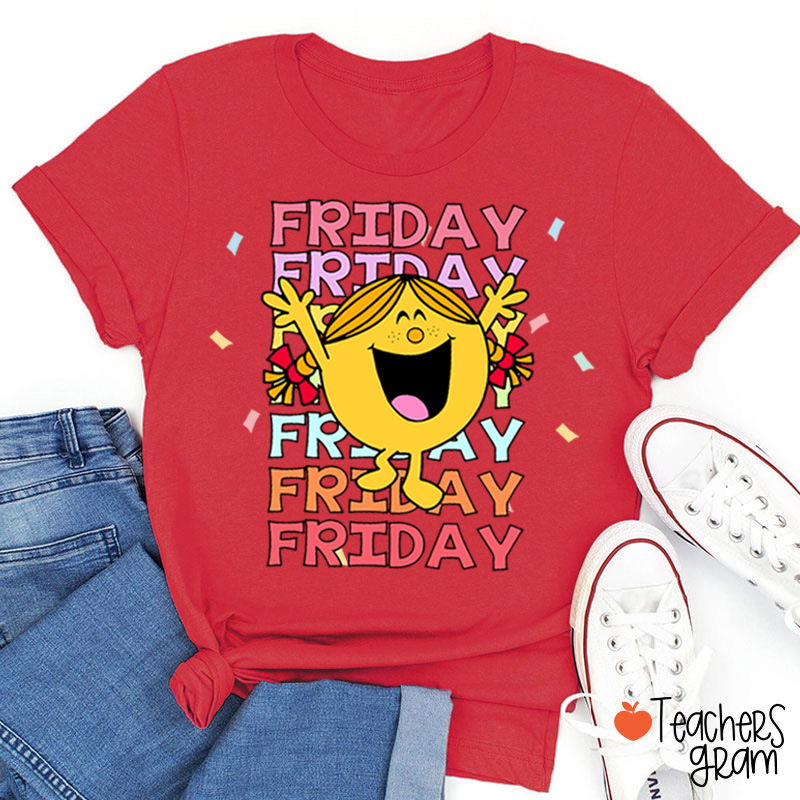 Friday It's Friyay Teacher T-Shirt