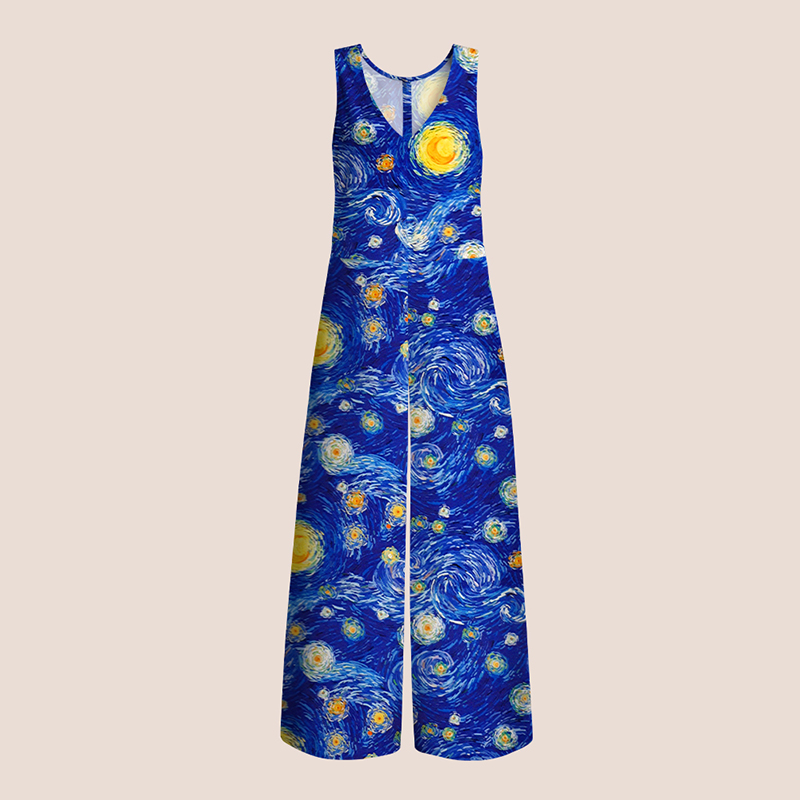 Night Of Stars And Moon Teacher Jumpsuit