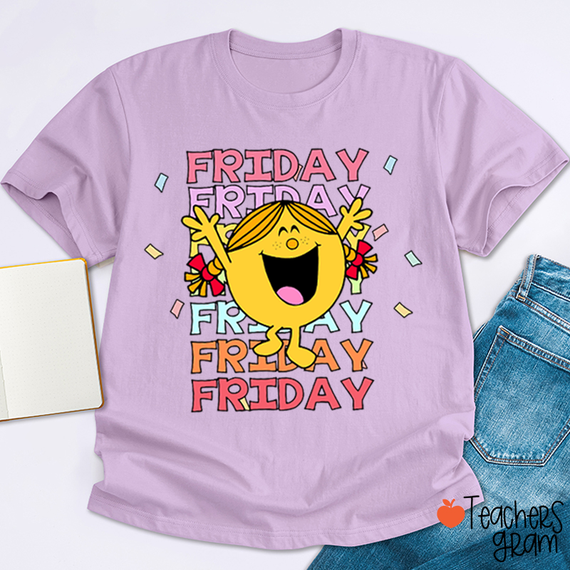 Friday It's Friyay Teacher T-Shirt