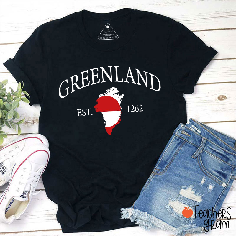 Support Greenland Teacher T-Shirt