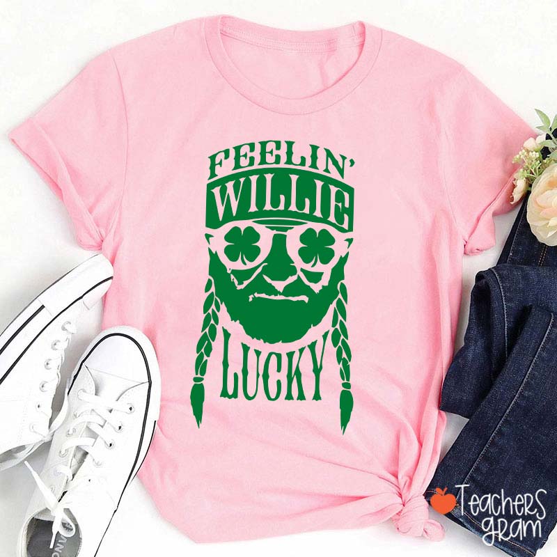 Feelin' Really Lucky Teacher T-Shirt