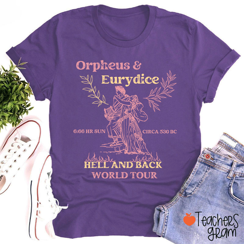 Orpheus And Eurydice Teacher T-Shirt