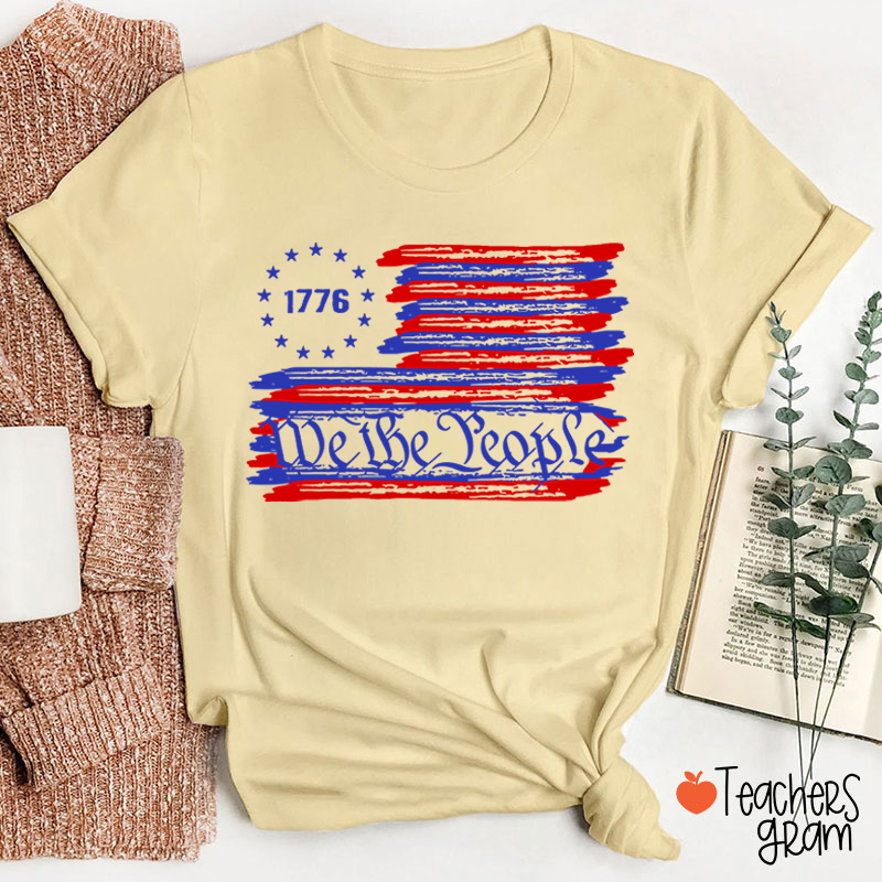 We The People Teacher T-Shirt