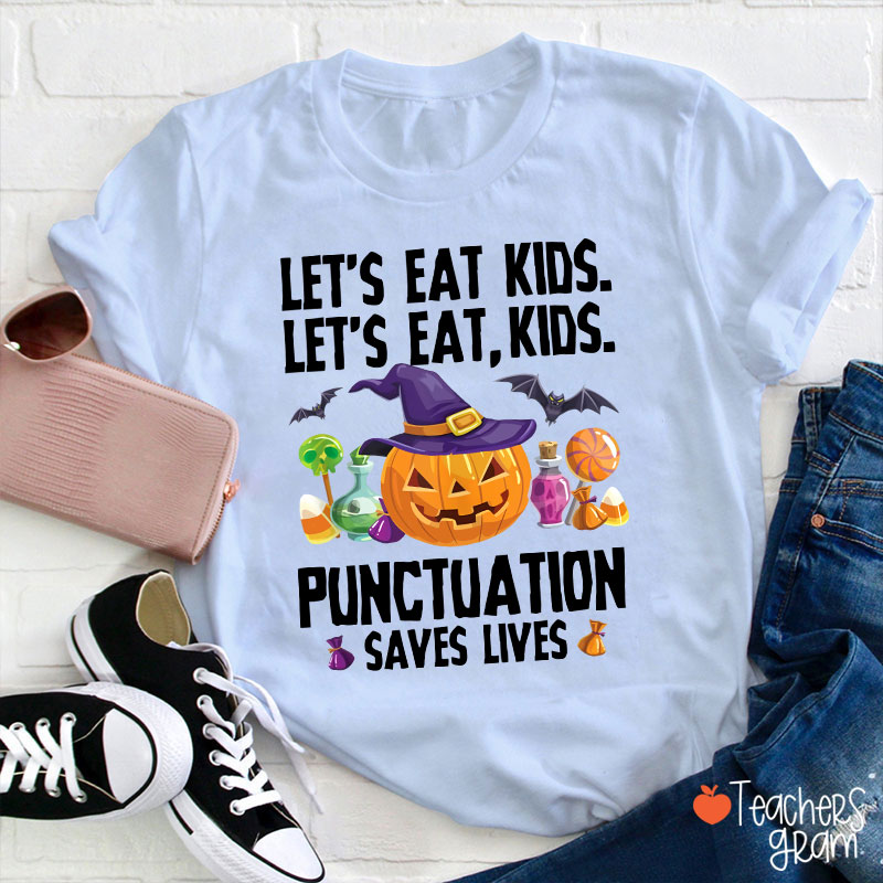 The Evil Halloween Pumpkin Teacher T-Shirt