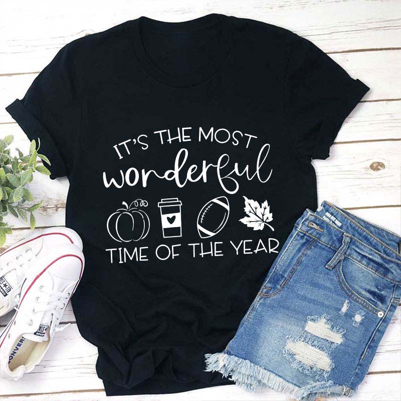 It's The Most Wonderful Time Of The Year Teacher T-Shirt