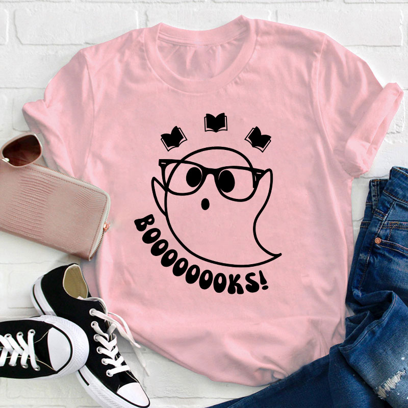 Boooooooks Teacher T-Shirt