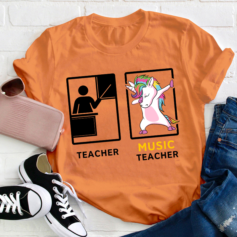 Unique Music Teacher T-Shirt