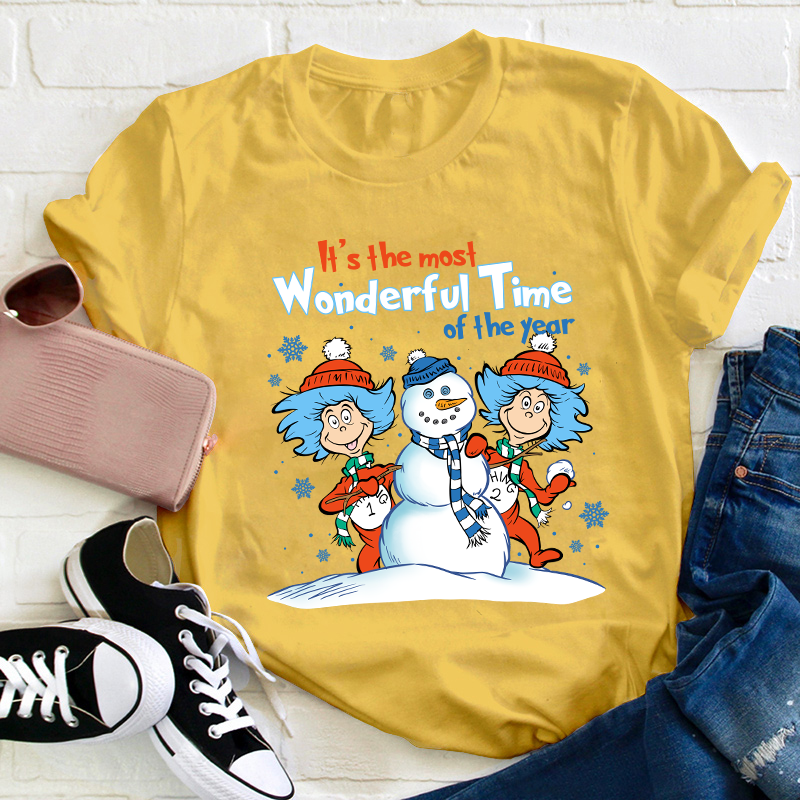It's The Most Wonderful Time Of The Year Teacher T-Shirt