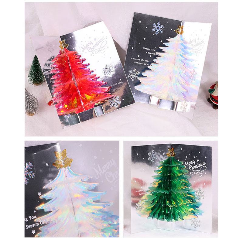 3D Christmas Tree Greeting Card