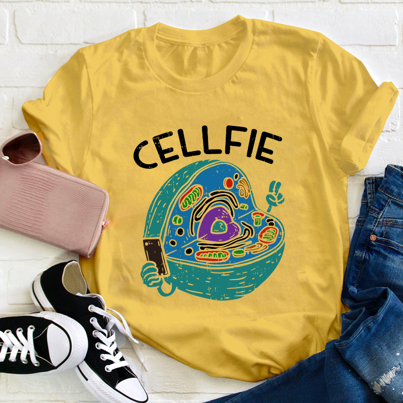 Cellfie Teacher T-Shirt