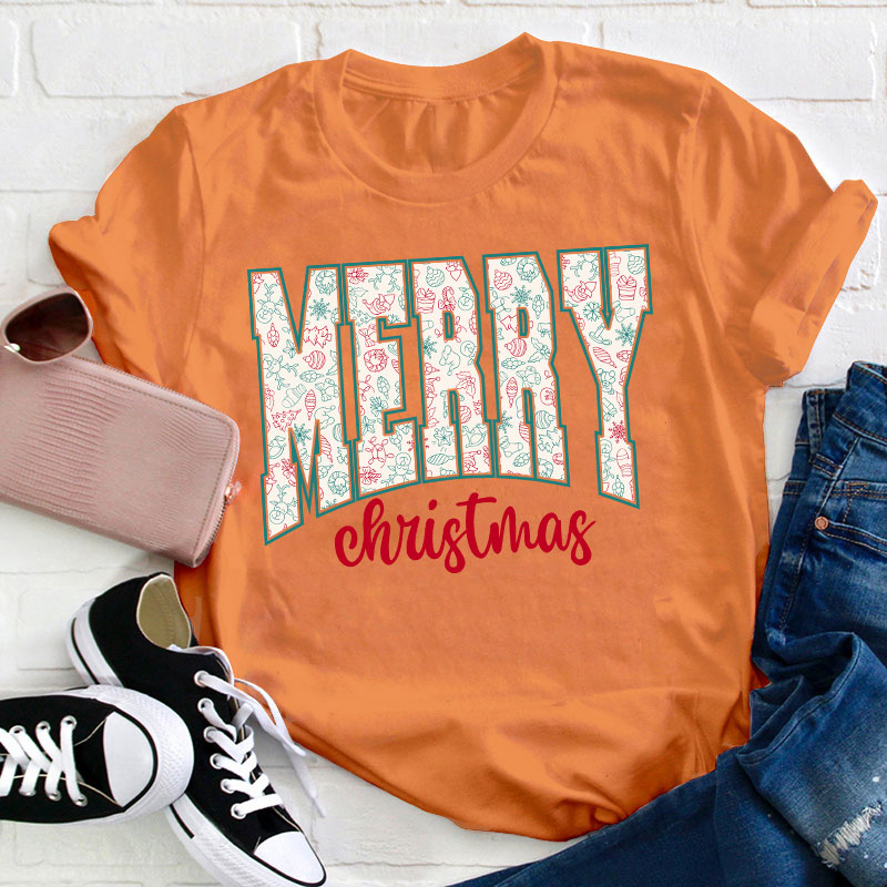 Merry Christmas Teacher T-Shirt