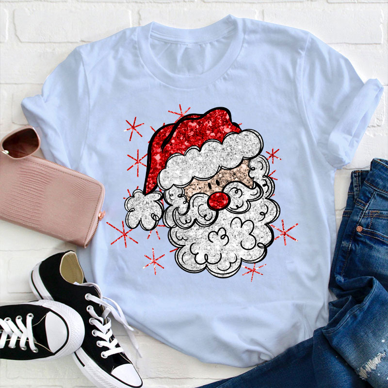 Cute Hands Christmas Tree Teacher T-Shirt