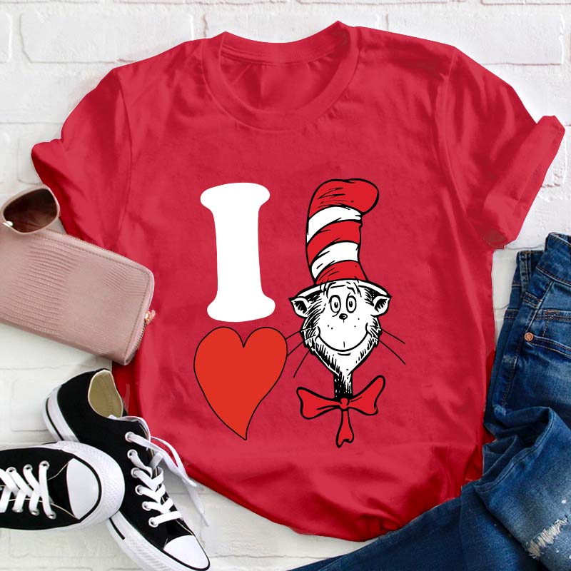 I Love You Teacher T-Shirt