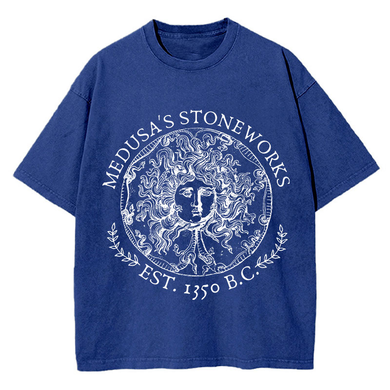 Medusa's Stoneworks Teacher Washed T-Shirt