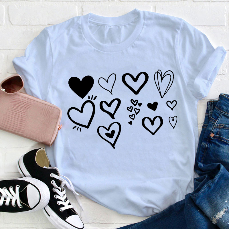 Full Of Love Teacher T-Shirt