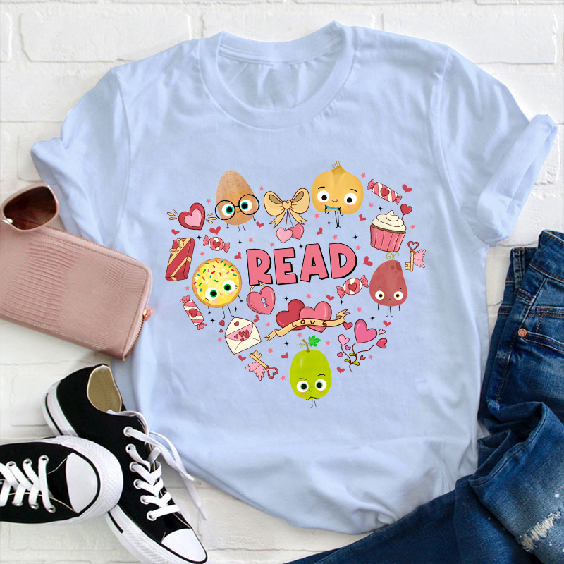 Love Reading Teacher T-Shirt