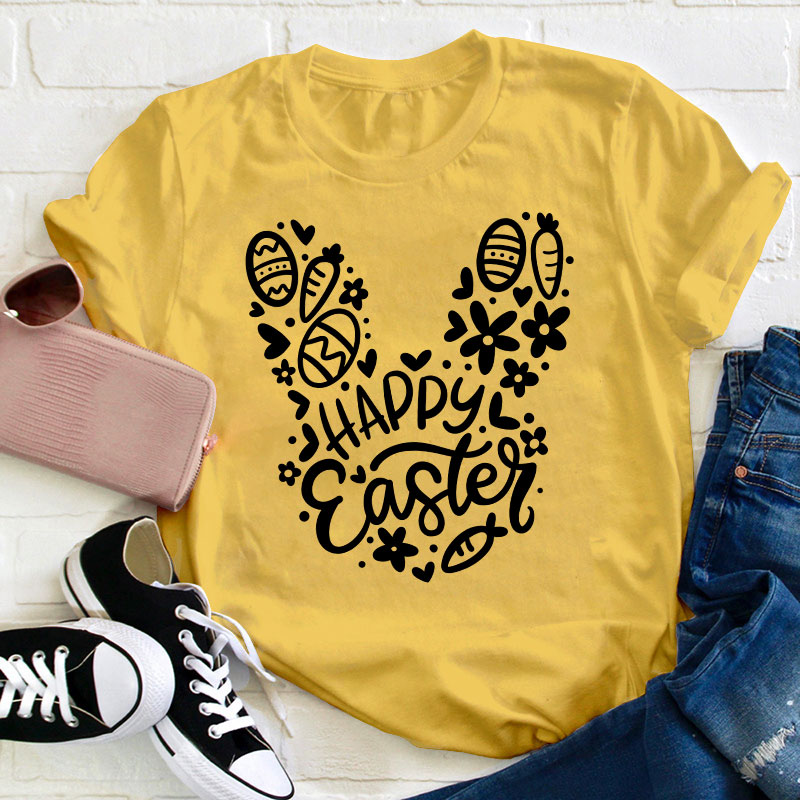 Easter Bunny Teacher T-Shirt