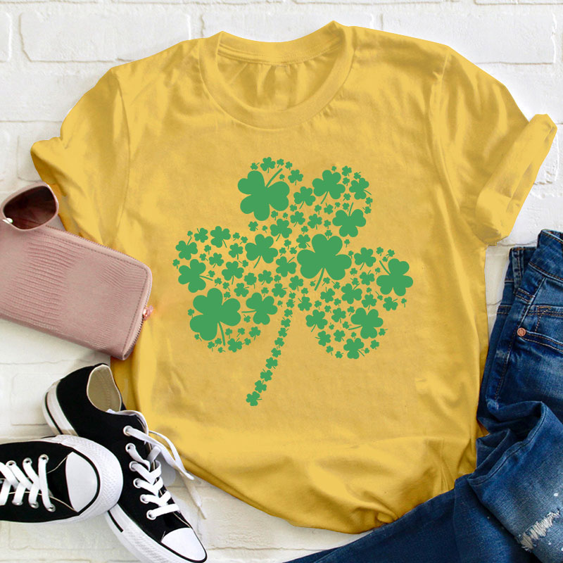 Lucky Shamrock Teacher T-Shirt