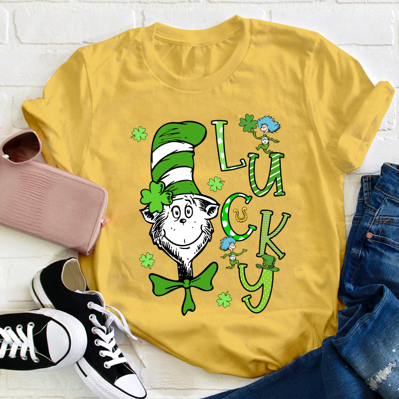 Lucky Lucky Teacher T-Shirt