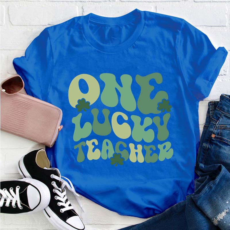 One Lucky Teacher T-Shirt