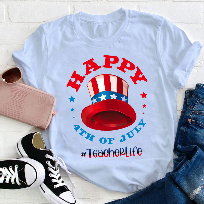 Happy 4th Of July Hat T-Shirt