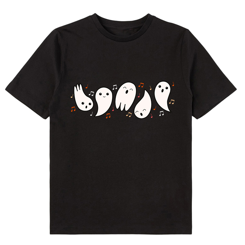 Halloween Ghosts Love To Sing Class T-Shirt