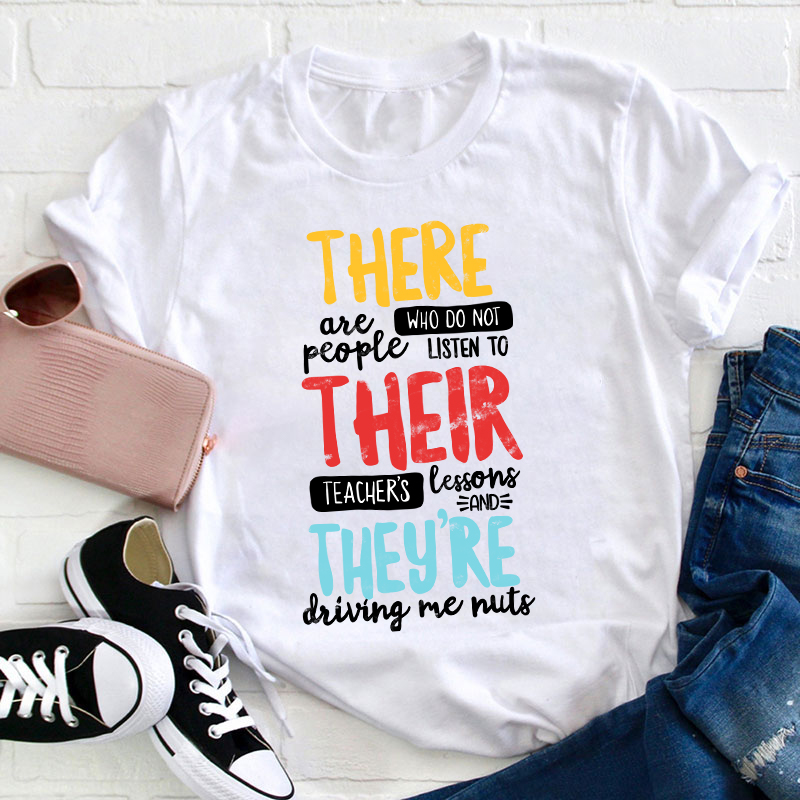 There Their They're T-Shirt