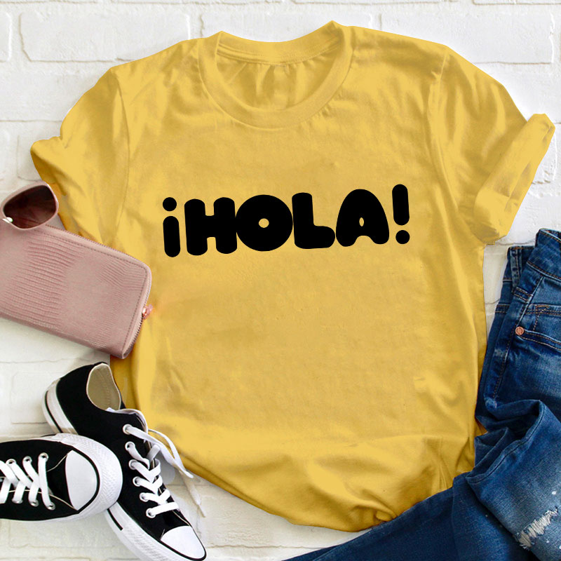 I Hola Teacher T-Shirt Sale-Teachersgram