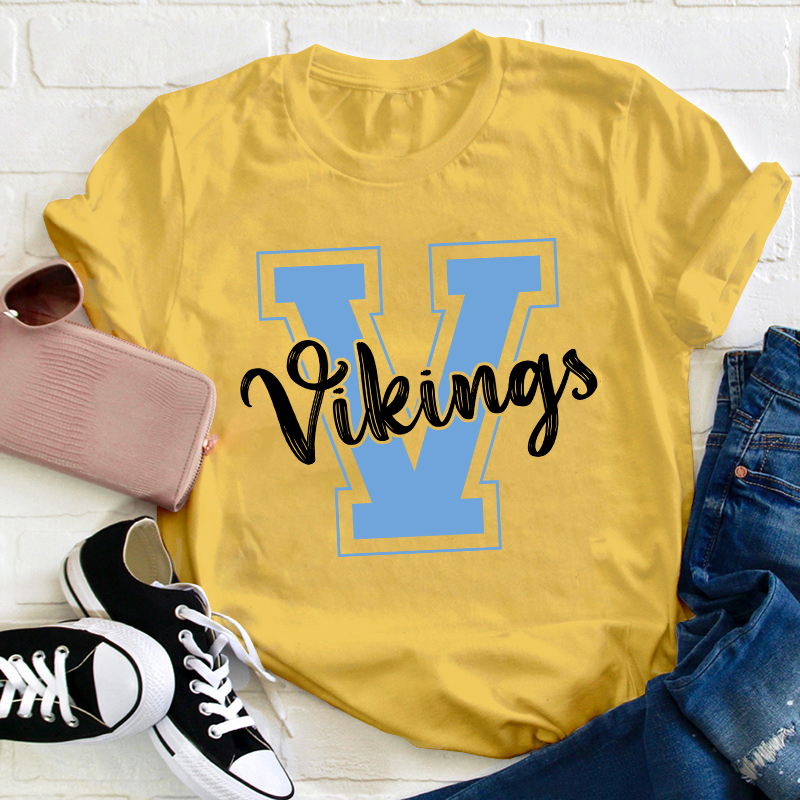 Personalized Team Mascot Teacher T-Shirt