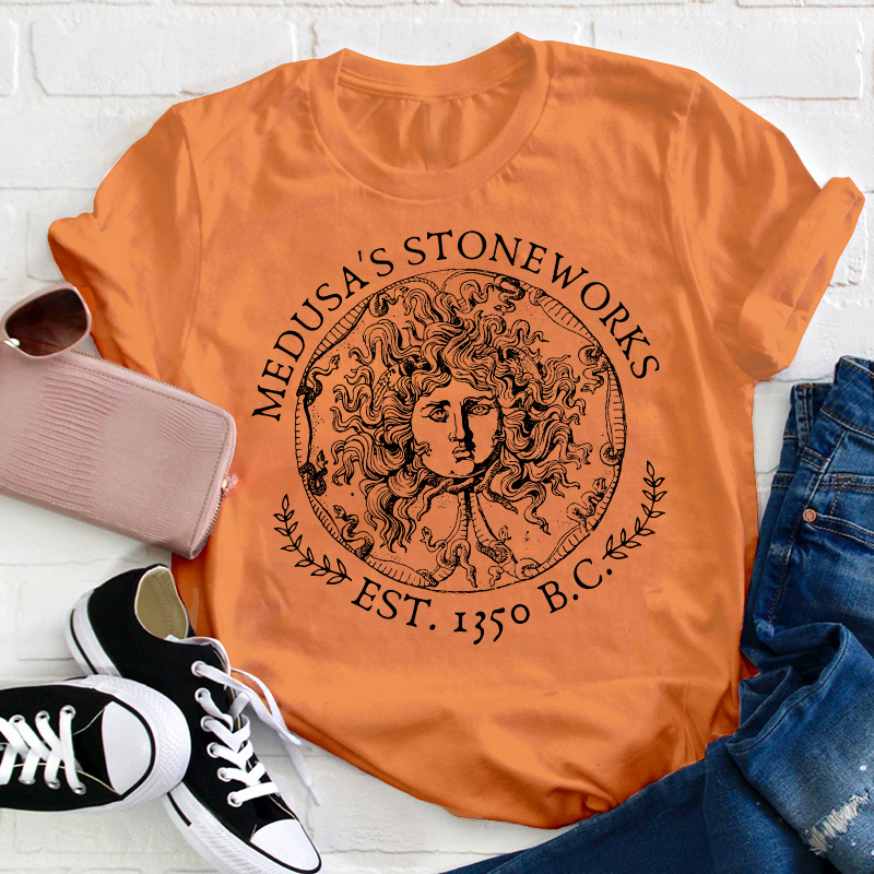 Medusa's Stoneworks Teacher T-Shirt