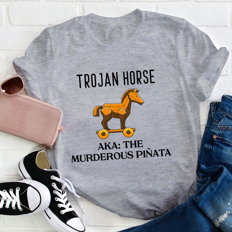 Trojan Horse History Teacher T-Shirt