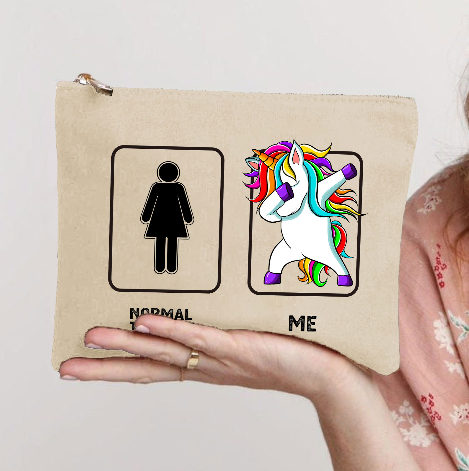 Normal Teacher & Me Makeup Bag