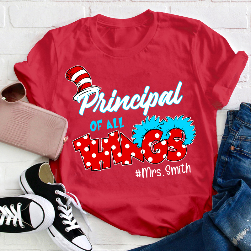 Personalized Teacher Of All Things Teacher T-Shirt