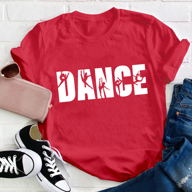 Personalized Dance Name Teacher T-Shirt