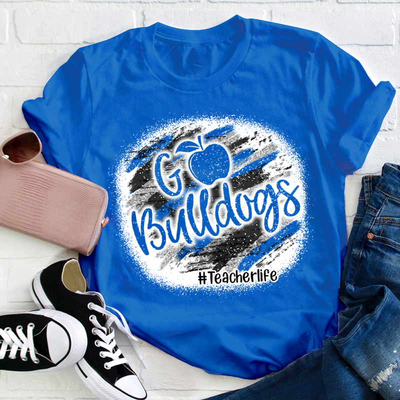 Personalized Cheer Up Team Go Team Teacher T-Shirt