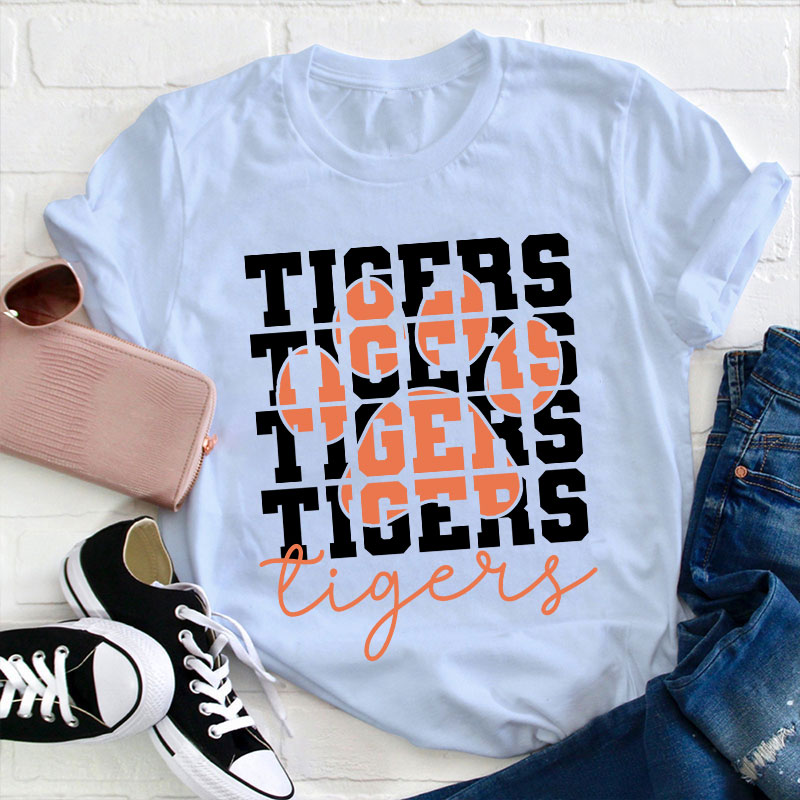 Personalized Mascot Icon Team Teacher T-Shirt