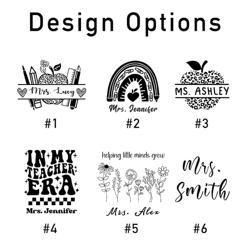 Personalized Cute Teaching Elements Teacher 40oz Stanley Tumbler