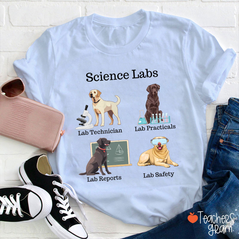 Labrador Retriever Science Lab Teacher T-Shirt