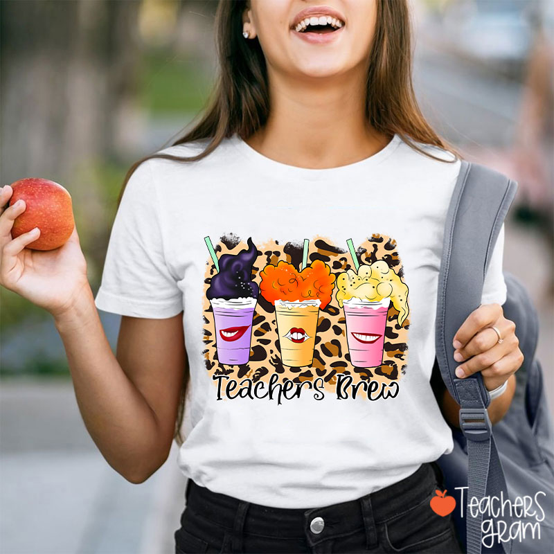 Teachers Brew Halloween T-Shirt