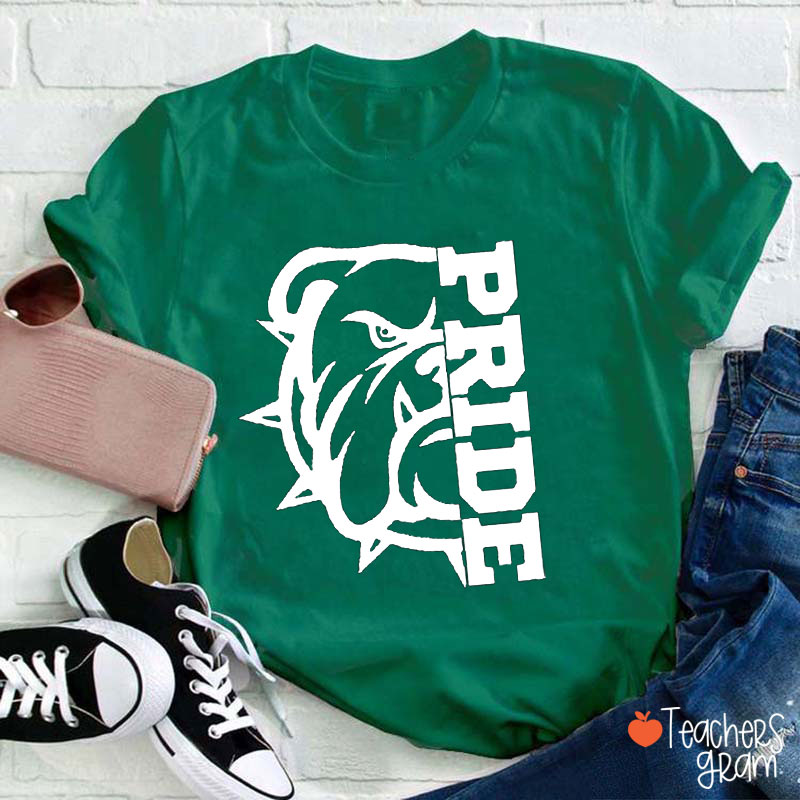 Personalized Mascot Pride Game Day Teacher T-Shirt