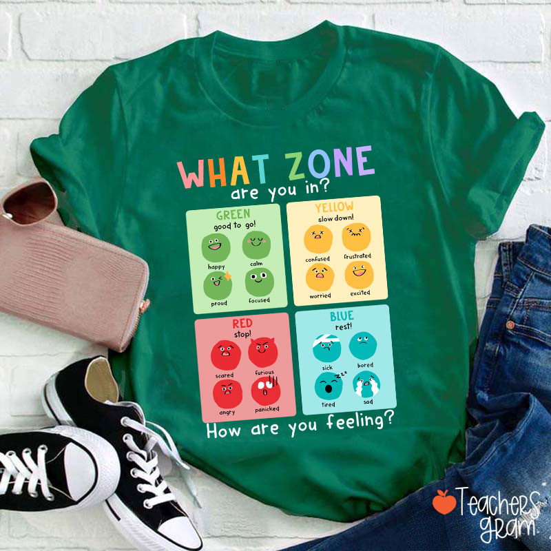 How Are You Feeling Teacher T-Shirt