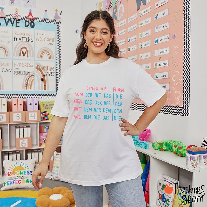 German Grammar German Teacher T-Shirt
