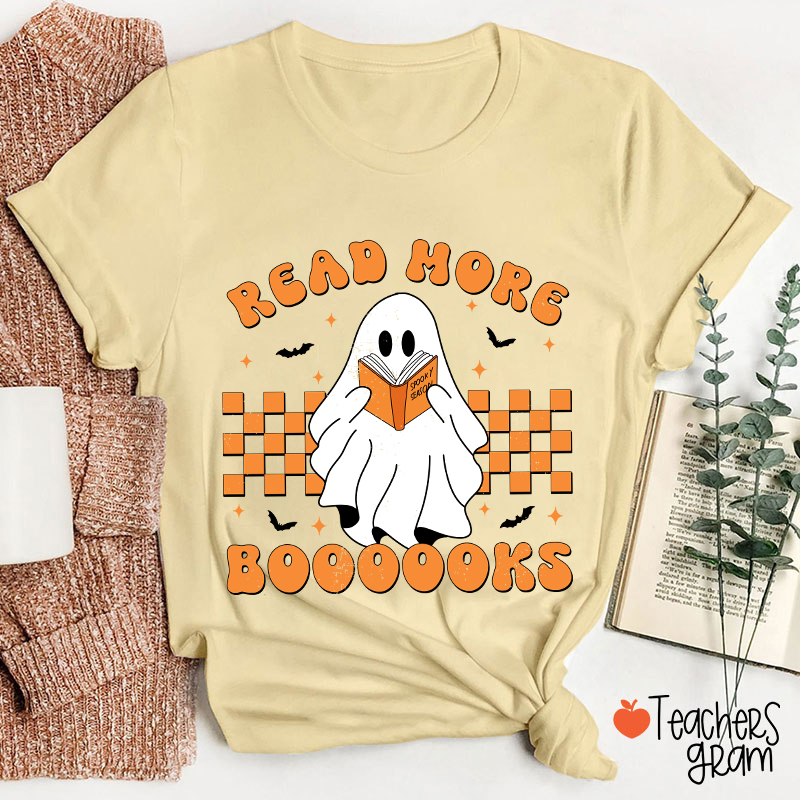 Read More Booooks Teacher T-Shirt