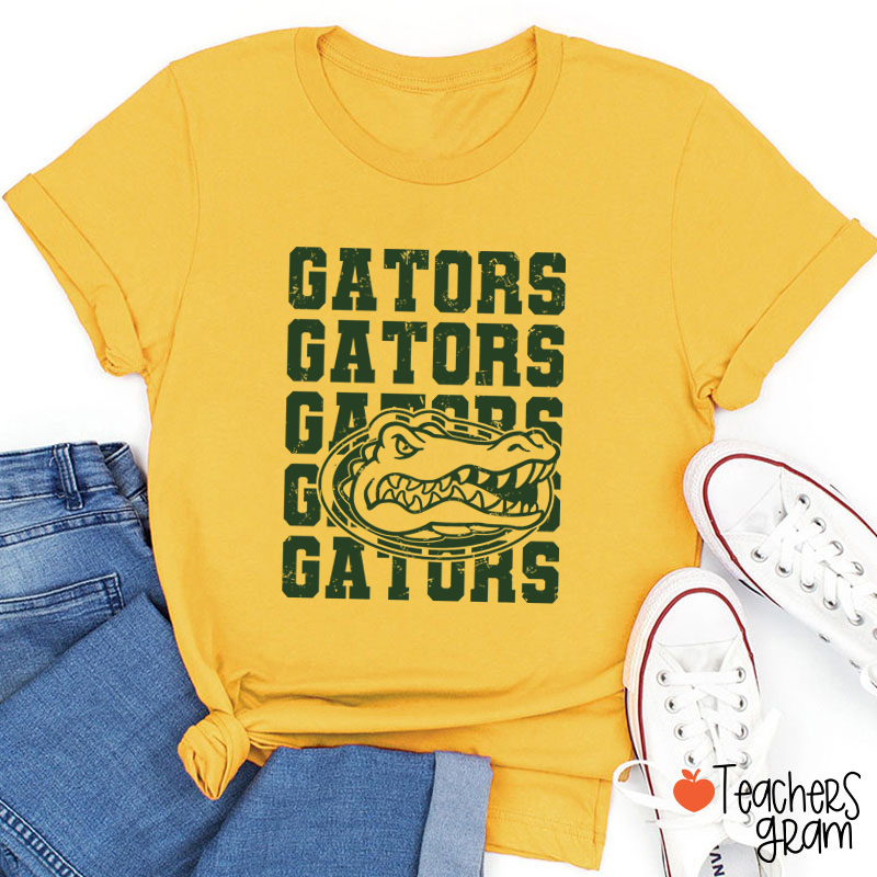 Personalized Mascot Game Day Teacher T-Shirt