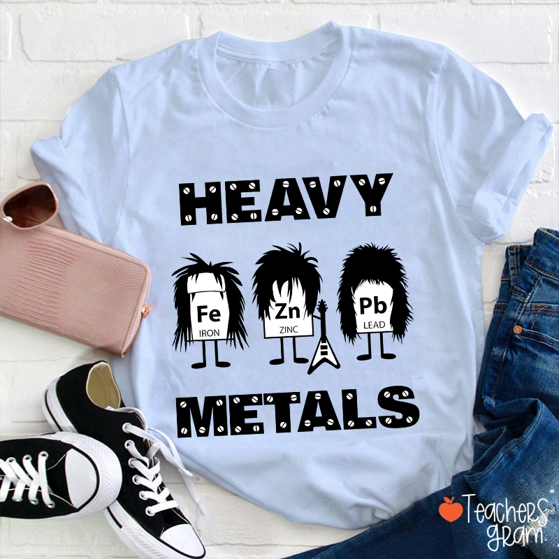 Funny Science Heavy Metals Teacher T-Shirt