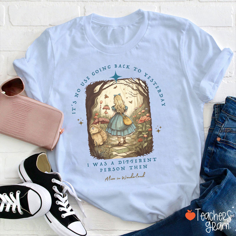 Alice In Wonderland Teacher T-Shirt